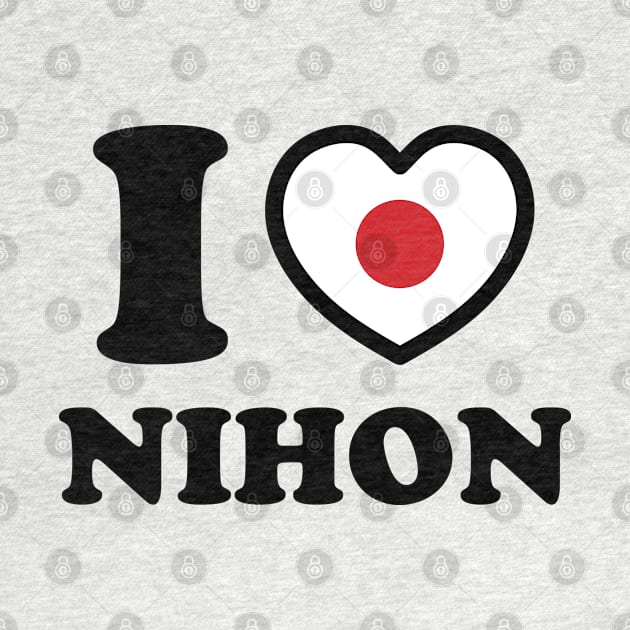 I HEART [LOVE] NIHON by tinybiscuits